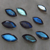 5x10 mm - AAAA - Really High Quality Labradorite - Faceted Mraquise Cut Stone Every Single Pcs Have Amazing Blue Fire Super Sparkle 10 pcs